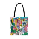 Seoul's hill neighborhoods Tote Bag (AOP)