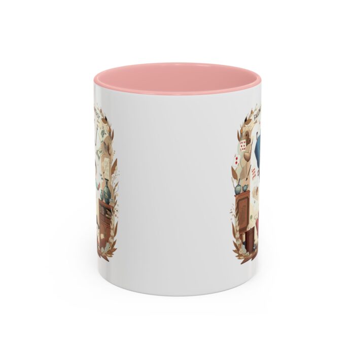 Falling into fantasy Accent Coffee Mug (11, 15oz) - Image 9