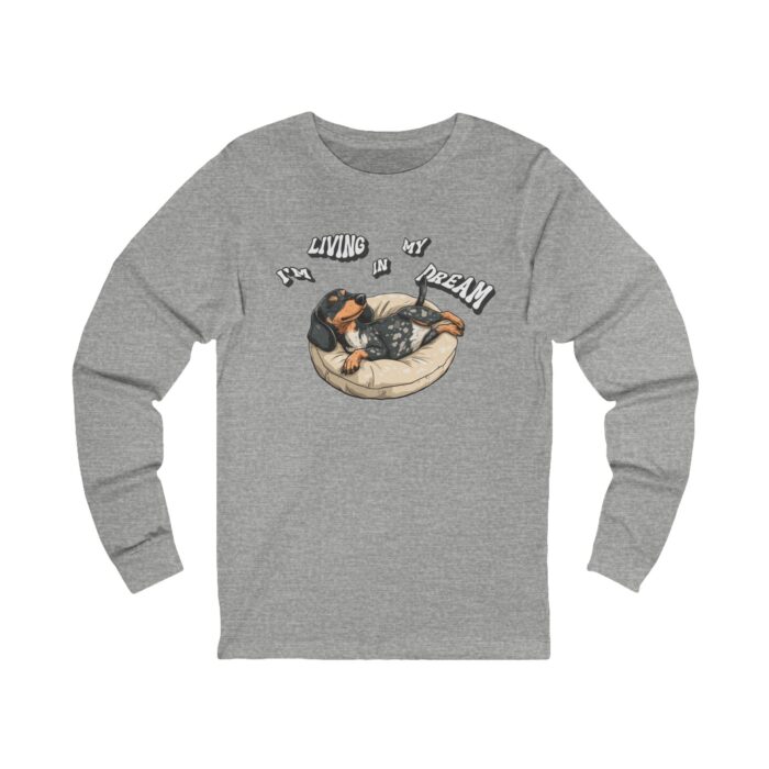 Living in my dream Unisex Jersey Long Sleeve Tee - Image 5