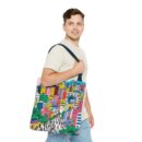 Seoul's hill neighborhoods Tote Bag (AOP)