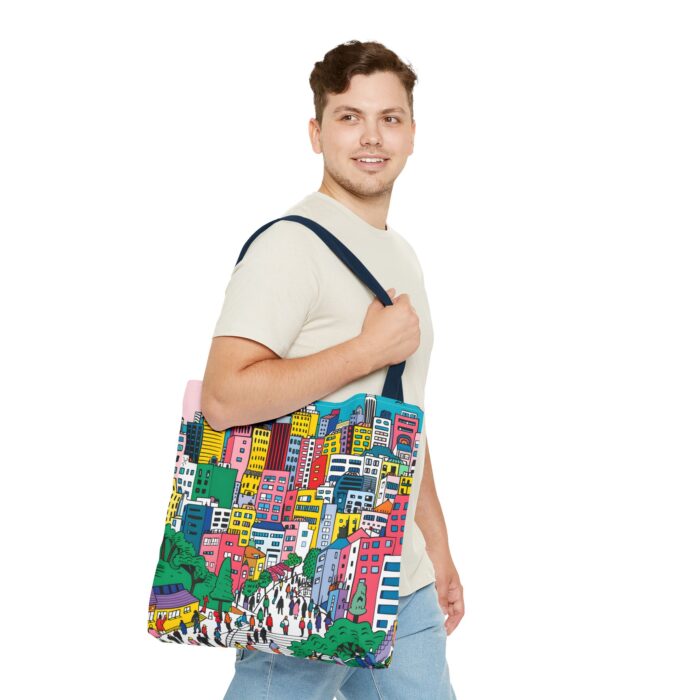 Seoul's hill neighborhoods Tote Bag (AOP) - Image 59