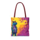 Stylish Hippo Tote Bag (AOP)