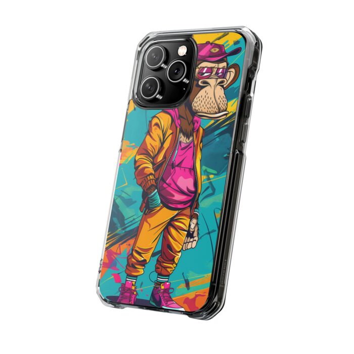 Stylish Ape Magnetic Clear Impact Cases - Image 30