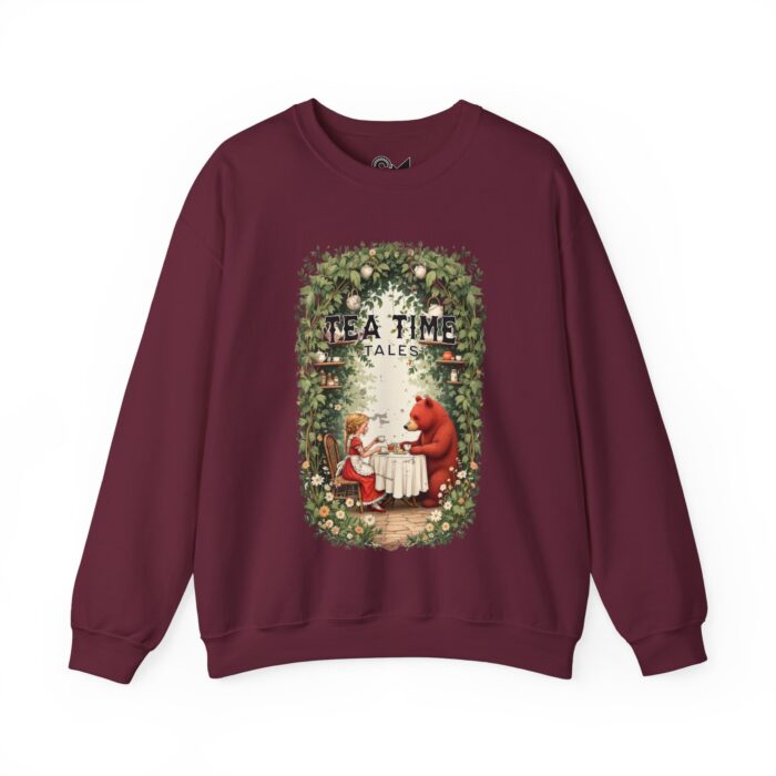 Tea time tales Unisex Heavy Blend™ Crewneck Sweatshirt - Image 21