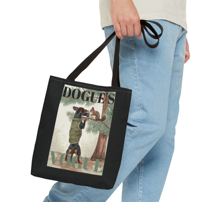 Dogue's Vogue Tote Bag (AOP) - Image 3