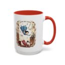 Falling into fantasy Accent Coffee Mug (11, 15oz)