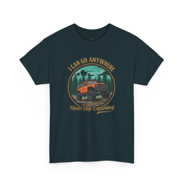 I can go anywhere Unisex Heavy Cotton Tee - Image 27