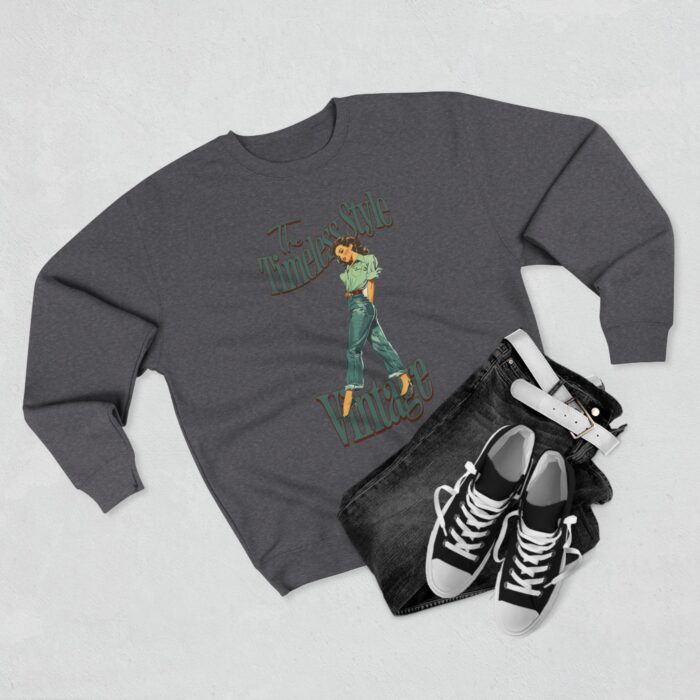 Timeless style Unisex Crewneck Sweatshirt - Image 3