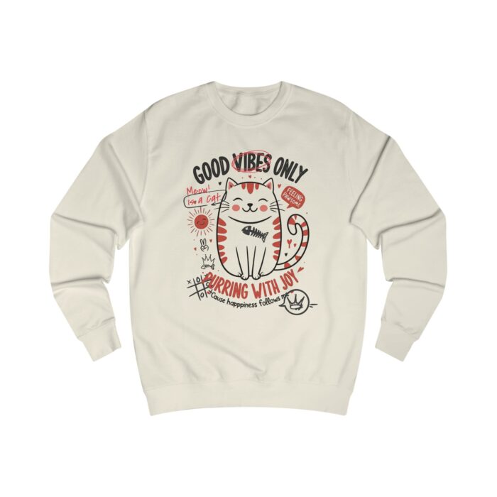 Good vibes only Unisex Sweatshirt - Image 9