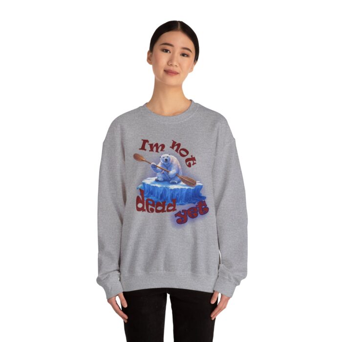 I'm not dead yet Unisex Heavy Blend™ Crewneck Sweatshirt - Image 8
