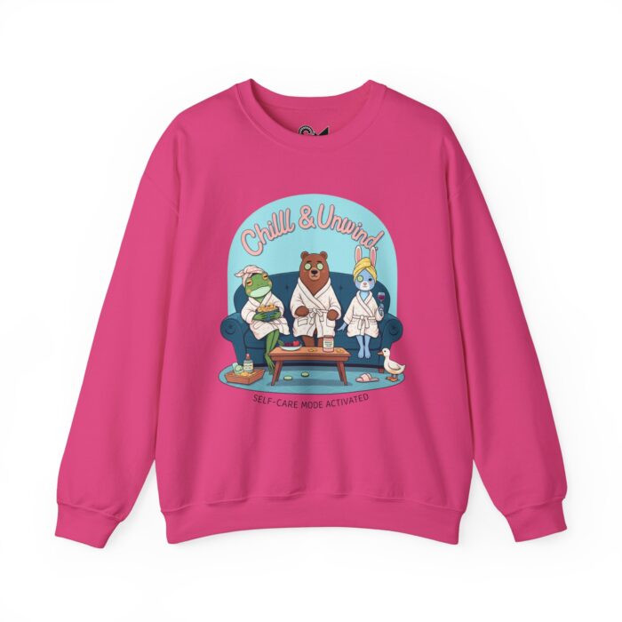 Chill & Unwind Unisex Heavy Blend™ Crewneck Sweatshirt - Image 33