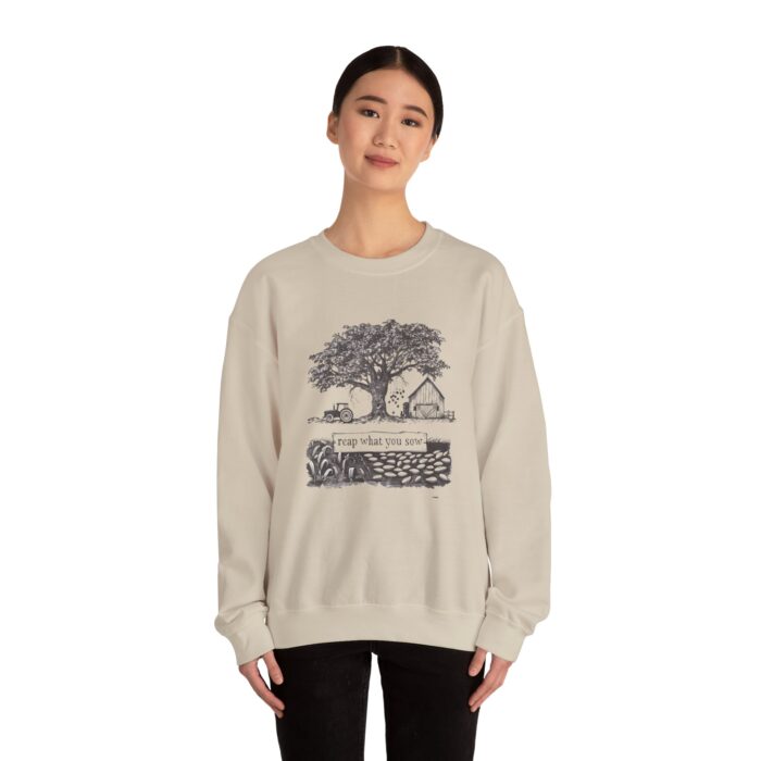 Reap what you sow Unisex Heavy Blend™ Crewneck Sweatshirt - Image 4