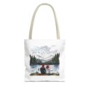 Two dogs, you and me Tote Bag (AOP)