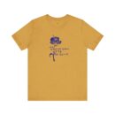 Floral Comfort Unisex Jersey Tee - Inspiring Korean Bible Design for Everyday Wear