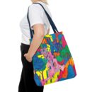 The hillside village in Korea Tote Bag (AOP)