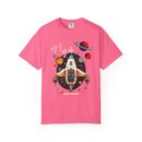 Galaxy Exploring Unisex Garment-Dyed T-Shirt - Space Adventure Vibe