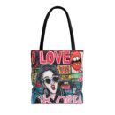 I love Korea Tote Bag (AOP)