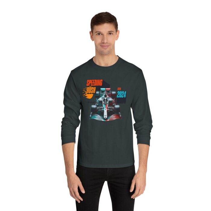 Speeding Rush Unisex Classic Long Sleeve T-Shirt - Image 11