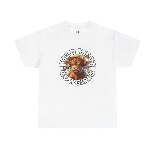 "meta_description": "Wild West Cowgirls Unisex Heavy Cotton Tee: Stylish, durable, and perfect for everyday wear. Get yours today!",