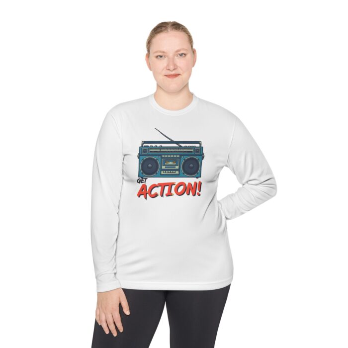 Get action Unisex Lightweight Long Sleeve Tee - Image 4