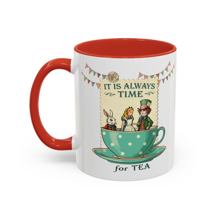 It is always time for tea Accent Coffee Mug (11, 15oz) - Image 15