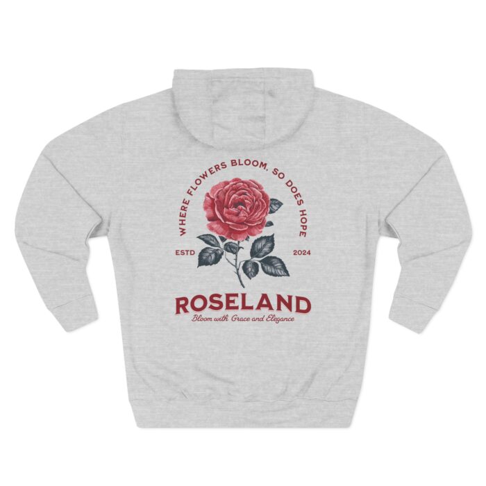 Roseland Three-Panel Fleece Hoodie - Image 6