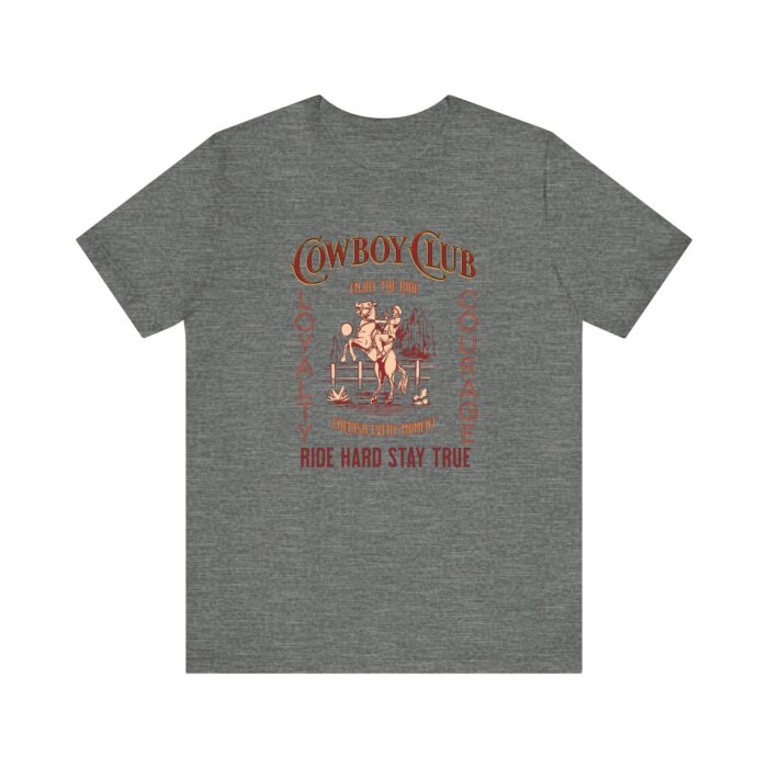 Cowboy club Unisex Jersey Short Sleeve Tee - Image 9