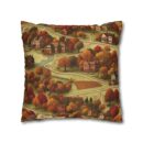 Map of Memories II Spun Polyester Square Pillowcase