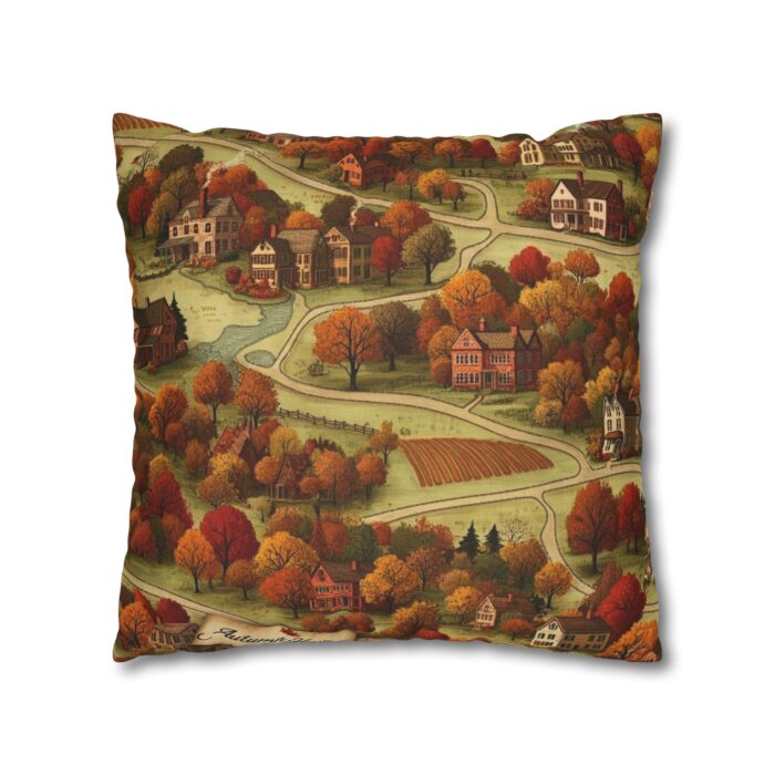 Map of Memories II Spun Polyester Square Pillowcase - Image 11