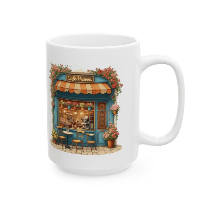 Cafe heaven Ceramic Mug, (11oz, 15oz) - Image 8