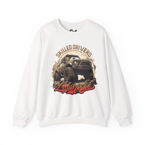 Skilled driver Unisex Heavy Blend™ Crewneck Sweatshirt