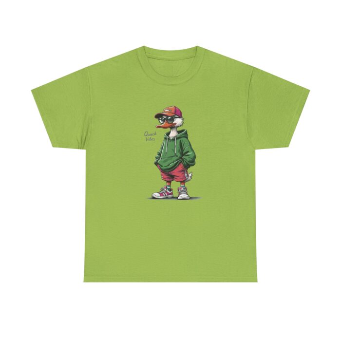 Quack Vibes Unisex Heavy Cotton Tee - Image 9