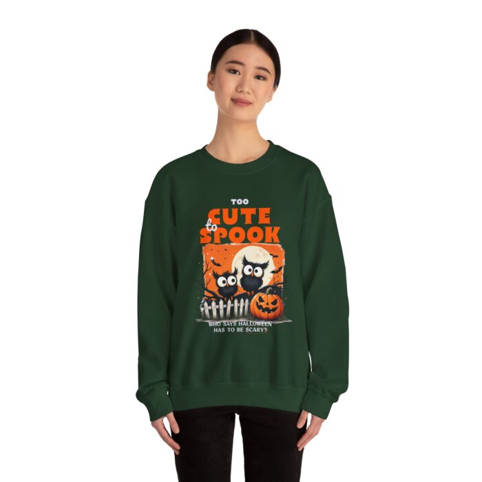 Too cute to spook Unisex Heavy Blend™ Crewneck Sweatshirt - Image 12