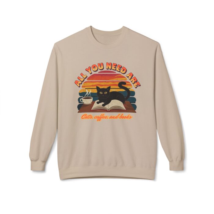 All you need are Unisex Midweight Softstyle Fleece Crewneck Sweatshirt - Image 9