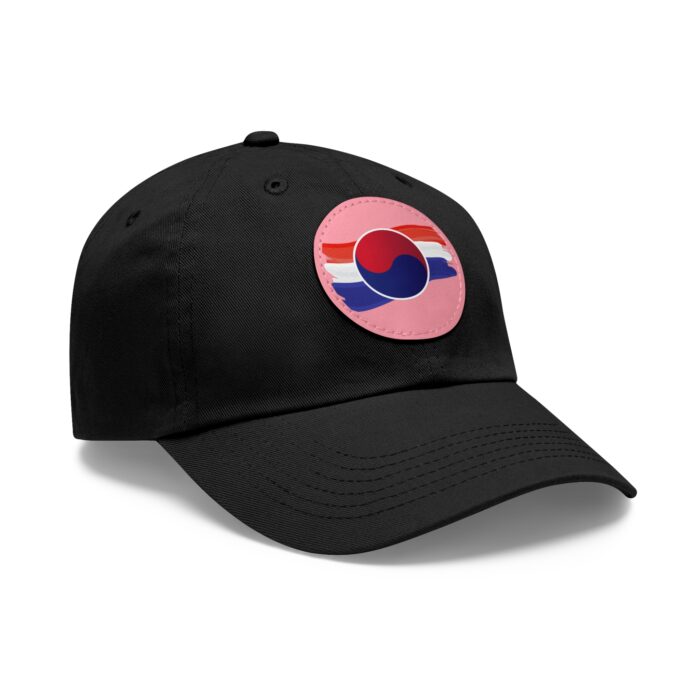 Korean Flag Hat with Leather Patch (Round) - Image 22
