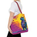 Stylish Hippo Tote Bag (AOP)