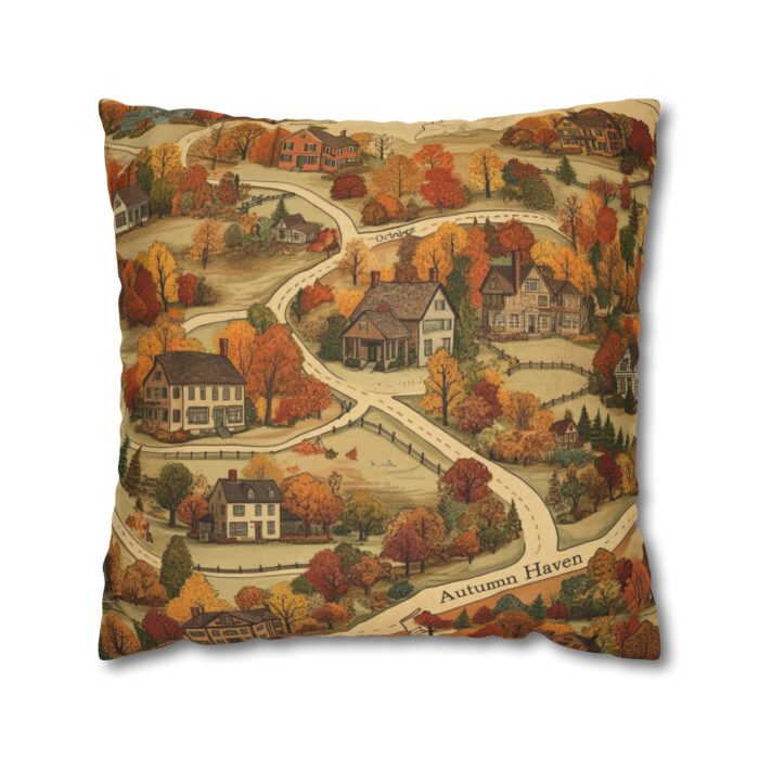 Map of Memories Spun Polyester Square Pillowcase - Image 13