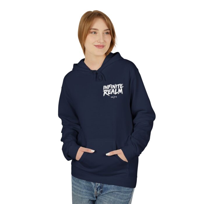 Unisex Infinite Realm Fleece Hoodie - Cozy Streetwear for All Seasons - Image 11