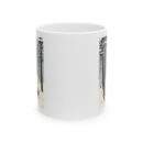 White and frosty Ceramic Mug, (11oz, 15oz)
