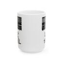 Inspirational Ceramic Mug - Lead Over the Wall - Motivational Coffee Cup