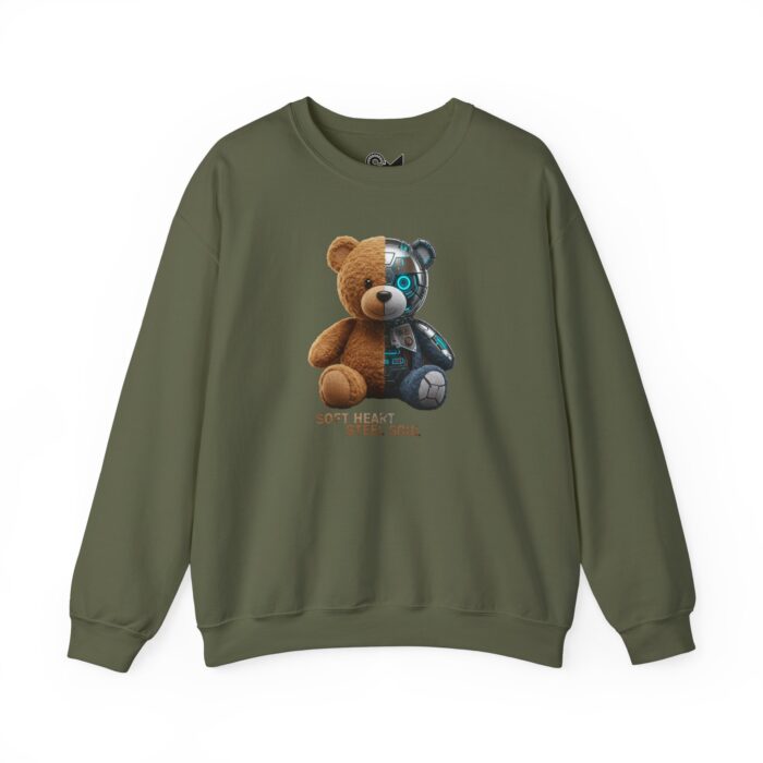 SOFT HEART, STEEL SOUL Unisex Heavy Blend™ Crewneck Sweatshirt - Image 25
