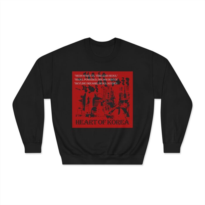 Heart of Korea Unisex DryBlend® Crewneck Sweatshirt