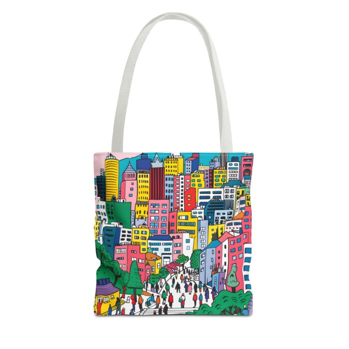 Seoul's hill neighborhoods Tote Bag (AOP) - Image 25