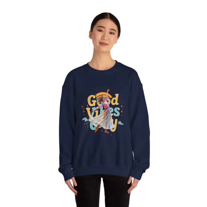 Good vibes only Unisex Heavy Blend™ Crewneck Sweatshirt - Image 48