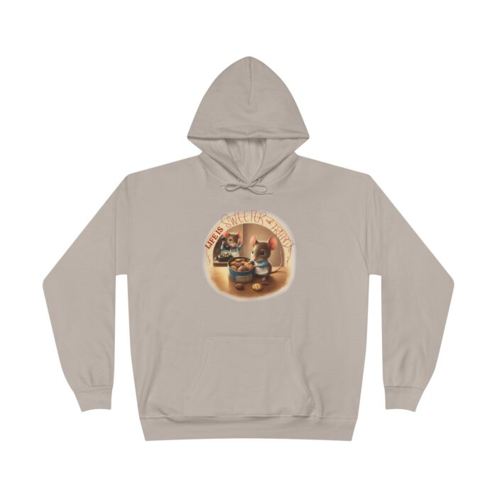 Life is sweeter with friends Unisex EcoSmart® Pullover Hoodie Sweatshirt - Image 5