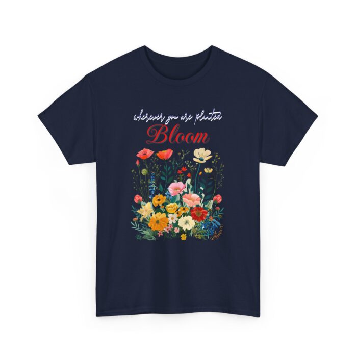 Bloom Unisex Heavy Cotton Tee - Image 39