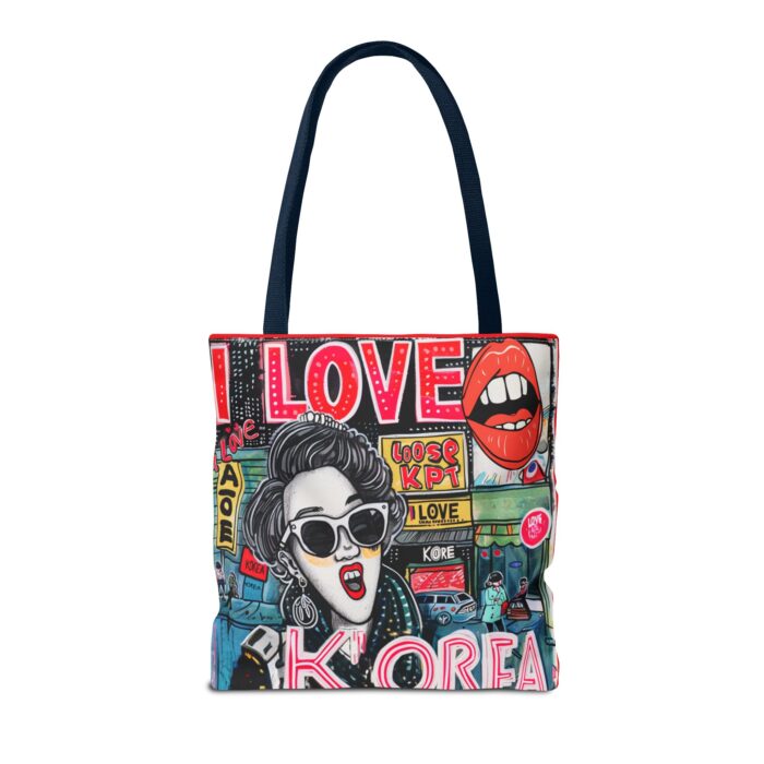 I love Korea Tote Bag (AOP) - Image 54