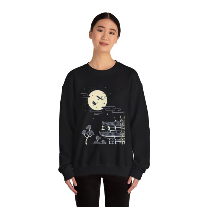 Korean traditional art Unisex Heavy Blend™ Crewneck Sweatshirt - Image 4