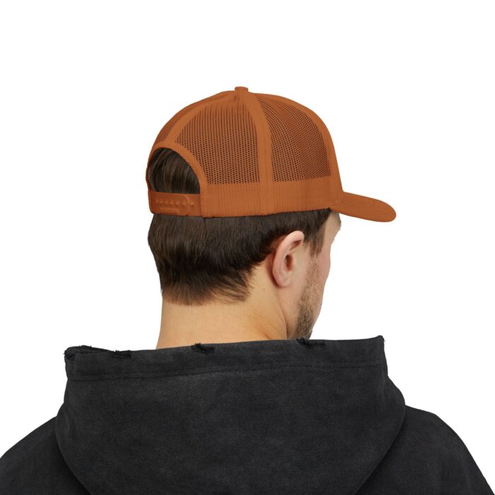 I'm a badass Vibrant Korean Script Snapback Trucker Cap – Trendy Hat for Casual Outings - Image 8