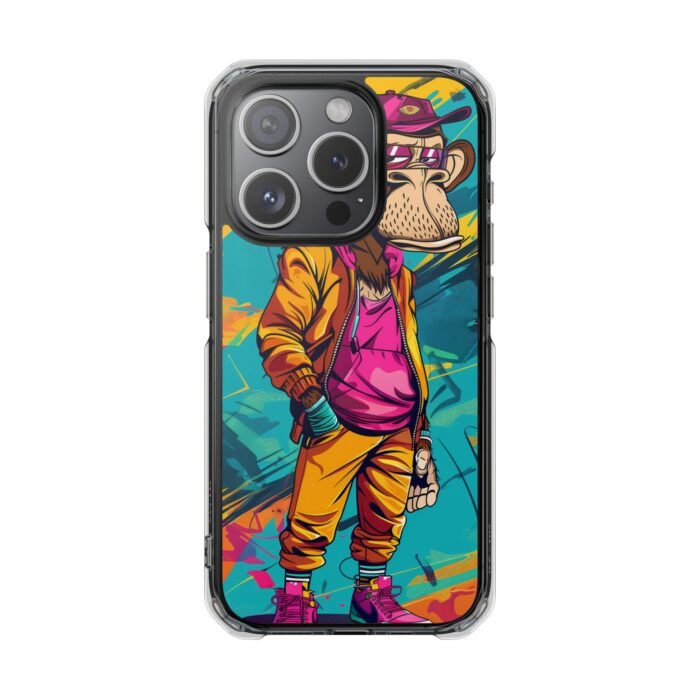 Stylish Ape Magnetic Clear Impact Cases - Image 5